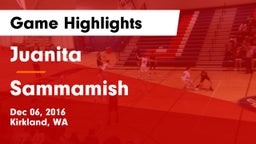 Juanita  vs Sammamish  Game Highlights - Dec 06, 2016