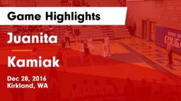 Juanita  vs Kamiak  Game Highlights - Dec 28, 2016