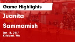Juanita  vs Sammamish  Game Highlights - Jan 13, 2017