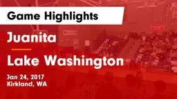 Juanita  vs Lake Washington  Game Highlights - Jan 24, 2017