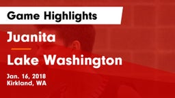 Juanita  vs Lake Washington  Game Highlights - Jan. 16, 2018