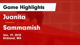 Juanita  vs Sammamish Game Highlights - Jan. 19, 2018