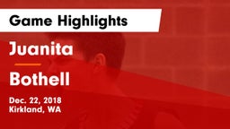Juanita  vs Bothell  Game Highlights - Dec. 22, 2018