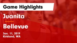 Juanita  vs Bellevue  Game Highlights - Jan. 11, 2019