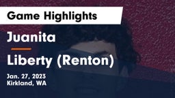 Juanita  vs Liberty  (Renton) Game Highlights - Jan. 27, 2023