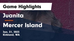 Juanita  vs Mercer Island  Game Highlights - Jan. 31, 2023