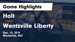 Holt  vs Wentzville Liberty  Game Highlights - Dec. 13, 2019