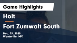 Holt  vs Fort Zumwalt South  Game Highlights - Dec. 29, 2020