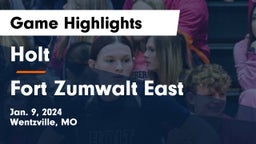 Holt  vs Fort Zumwalt East  Game Highlights - Jan. 9, 2024