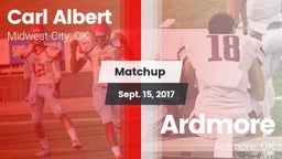 Matchup: Carl Albert High vs. Ardmore  2017