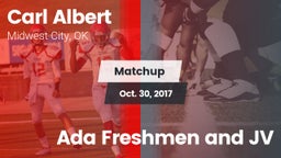 Matchup: Carl Albert High vs. Ada Freshmen and JV 2017