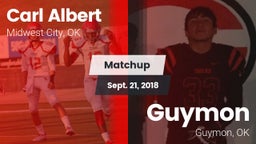 Matchup: Carl Albert High vs. Guymon  2018