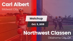 Matchup: Carl Albert High vs. Northwest Classen  2018