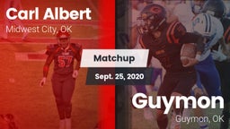 Matchup: Carl Albert High vs. Guymon  2020