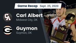 Recap: Carl Albert   vs. Guymon  2020