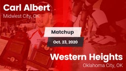 Matchup: Carl Albert High vs. Western Heights  2020