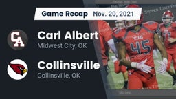 Recap: Carl Albert   vs. Collinsville  2021