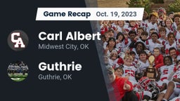Recap: Carl Albert   vs. Guthrie  2023