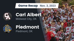Recap: Carl Albert   vs. Piedmont  2023