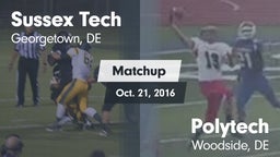 Matchup: Sussex Tech High vs. Polytech  2016