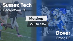 Matchup: Sussex Tech High vs. Dover  2016