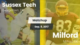 Matchup: Sussex Tech High vs. Milford  2017