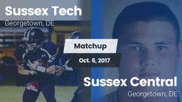 Matchup: Sussex Tech High vs. Sussex Central  2017