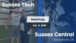 Matchup: Sussex Tech High vs. Sussex Central  2018
