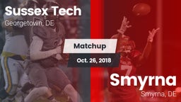 Matchup: Sussex Tech High vs. Smyrna  2018
