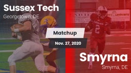 Matchup: Sussex Tech High vs. Smyrna  2020