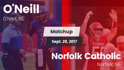 Matchup: ONeill High Sc vs. Norfolk Catholic  2016