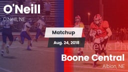 Matchup: ONeill High Sc vs. Boone Central  2018