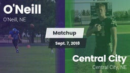 Matchup: ONeill High Sc vs. Central City  2018