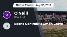 Recap: O'Neill  vs. Boone Central/Newman Grove 2019