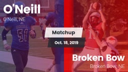 Matchup: ONeill High Sc vs. Broken Bow  2019