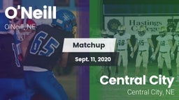 Matchup: ONeill High Sc vs. Central City  2020