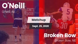 Matchup: ONeill High Sc vs. Broken Bow  2020