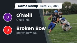 Recap: O'Neill  vs. Broken Bow  2020