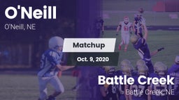 Matchup: ONeill High Sc vs. Battle Creek  2020