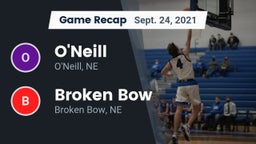 Recap: O'Neill  vs. Broken Bow  2021