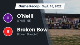 Recap: O'Neill  vs. Broken Bow  2022