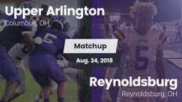 Matchup: Upper Arlington vs. Reynoldsburg  2018