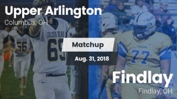 Matchup: Upper Arlington vs. Findlay  2018