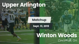 Matchup: Upper Arlington vs. Winton Woods  2019