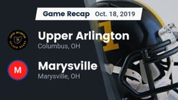 Recap: Upper Arlington  vs. Marysville  2019