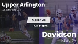 Matchup: Upper Arlington vs. Davidson  2020
