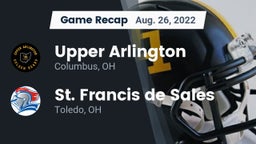 Recap: Upper Arlington  vs. St. Francis de Sales  2022