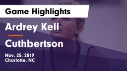 Ardrey Kell  vs Cuthbertson  Game Highlights - Nov. 25, 2019