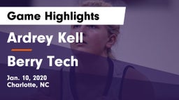 Ardrey Kell  vs Berry Tech  Game Highlights - Jan. 10, 2020