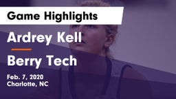 Ardrey Kell  vs Berry Tech  Game Highlights - Feb. 7, 2020
